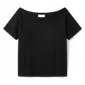 Top Femme Asymétrique Ample À Épaule Dénudée