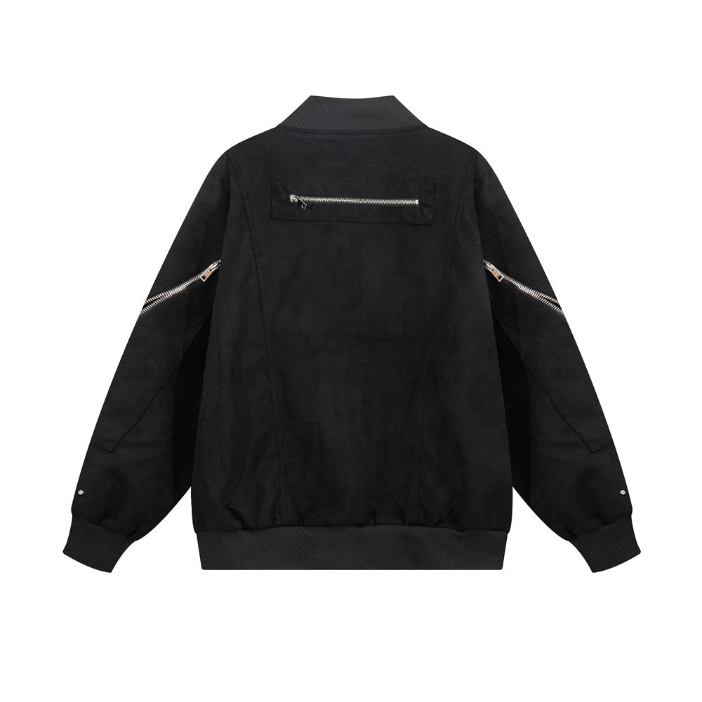 Veste Baseball Épaisse Décontractée Pour Homme