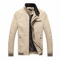 Veste Décontractée Homme En Coton Lavé Mi-Saison