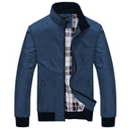 Veste Mode Homme Automne À Col Montant