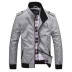 Veste Mode Homme Automne À Col Montant