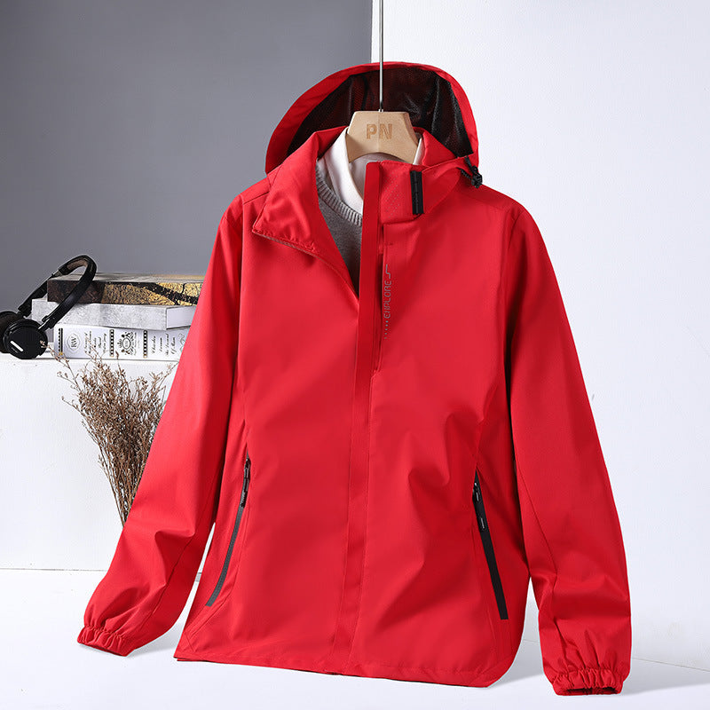 Veste Sport Multifonction Imperméable Homme Extérieur