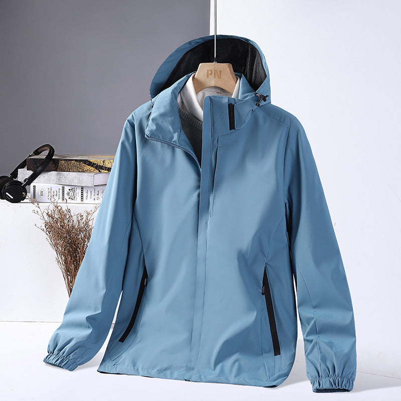Veste Sport Multifonction Imperméable Homme Extérieur