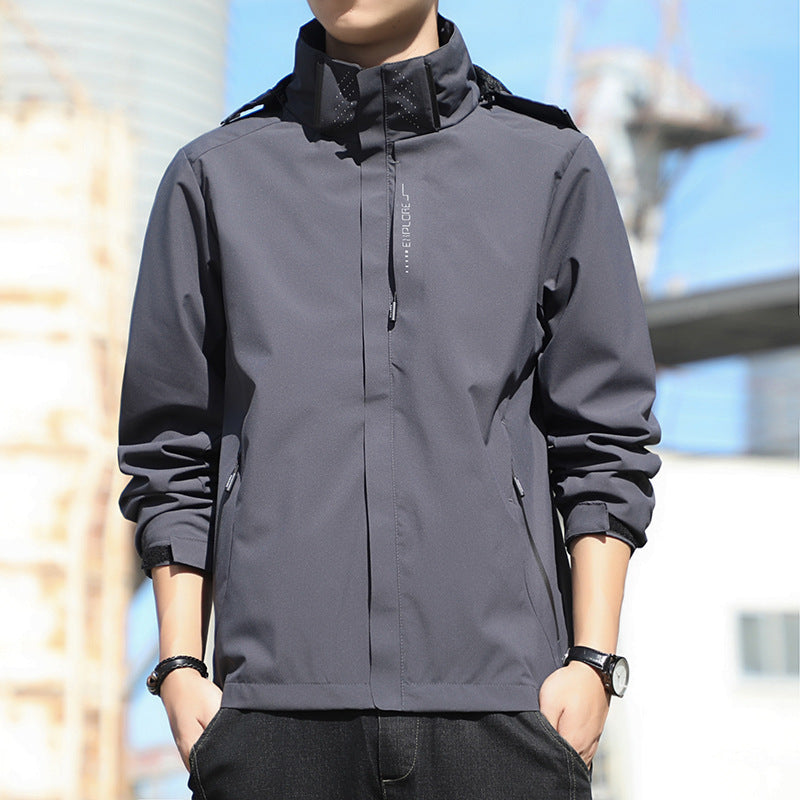 Veste Sport Multifonction Imperméable Homme Extérieur