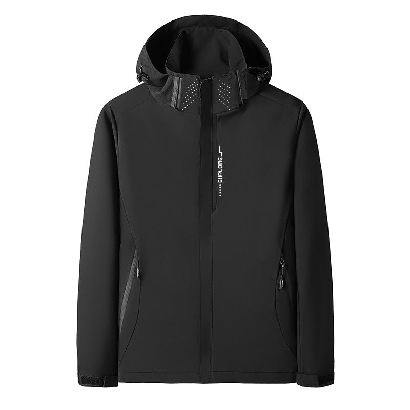 Veste Sport Multifonction Imperméable Homme Extérieur