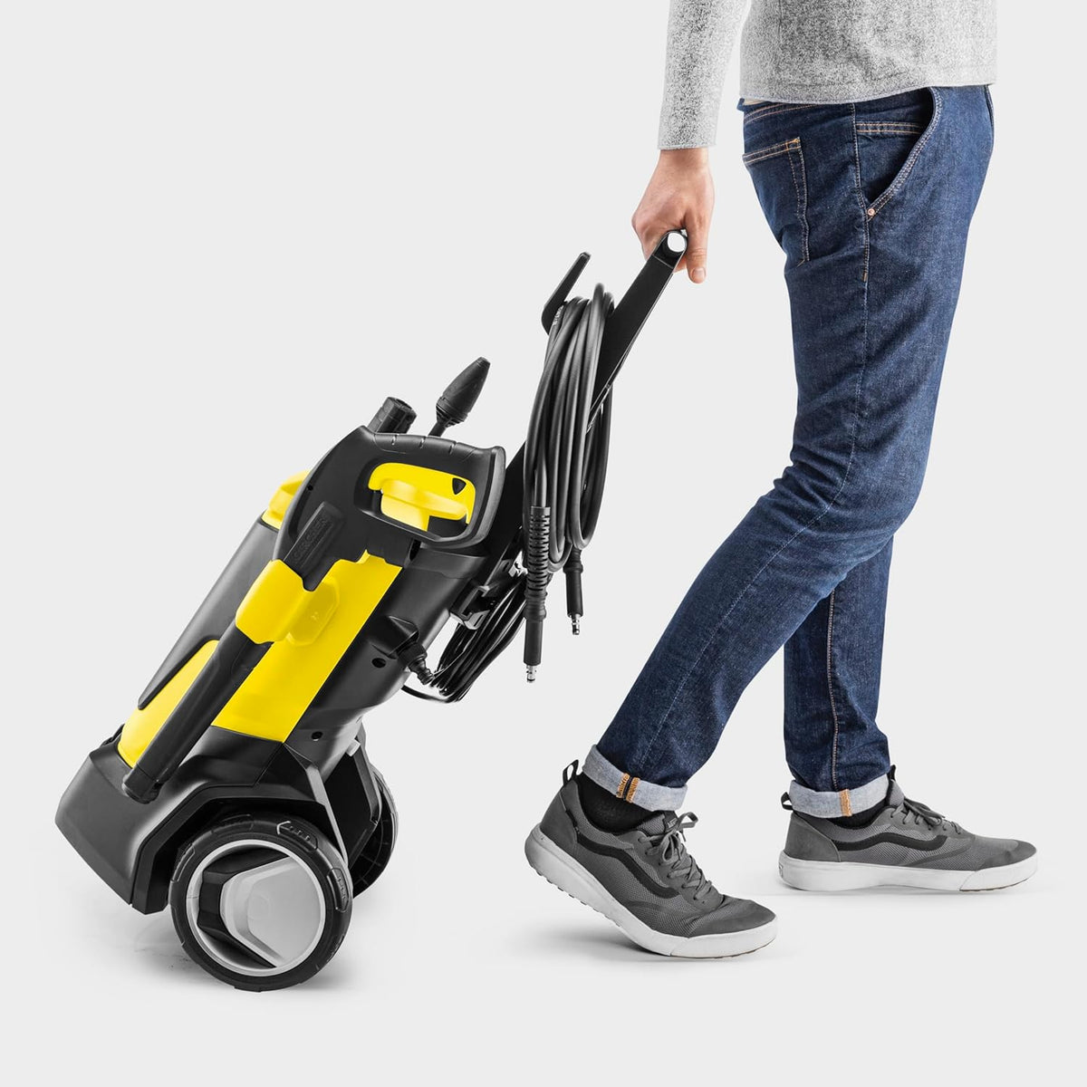 Nettoyeur haute pression Kärcher K 7 Premium Smart Control Flex Home, Pression : 180 bar, Débit : 600 l/h, Rendement : 60 m²/h, Filtre à eau, Poids : 18 kg, Tuyau flexible, Lance multijets