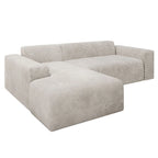 Canapé d'angle Vals 2025 – Confort moderne et style chaleureux