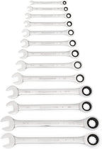 Jeu de clés mixtes à cliquet 12 pans GEARWRENCH 2025