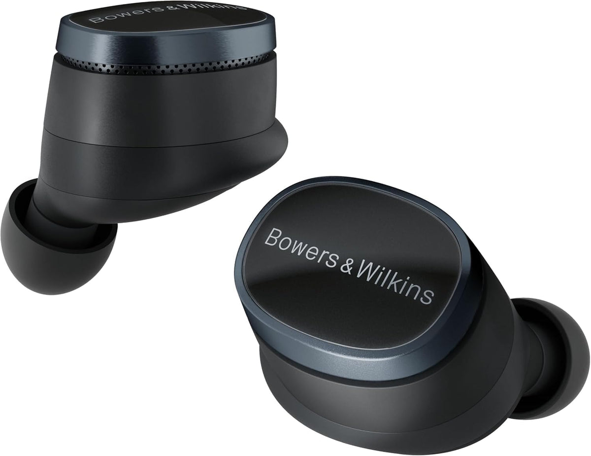 Bowers & Wilkins Pi8 Écouteurs sans Fil True Wireless, Réduction de Bruit, Bluetooth, aptX, Microphones Intégrés