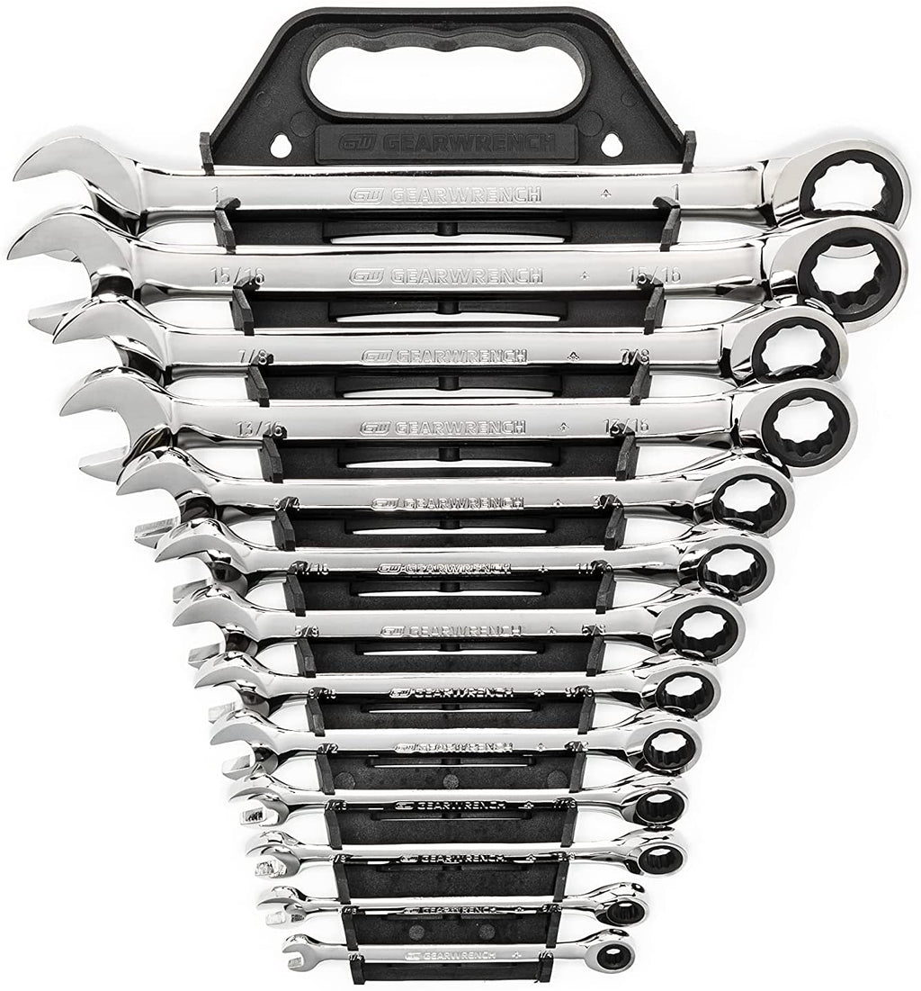 Jeu de clés mixtes à cliquet 12 pans GEARWRENCH 2025