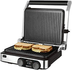 Cecotec Grill électrique Rock’nGrill Smart. Système de réglage de la puissance, du temps et de la température de 2000 W, ouverture à 180 °, plaques amovibles allant au lave vaisselle : Cuisine et Maison