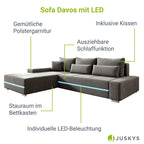 Canapé Davos 2025 avec LED