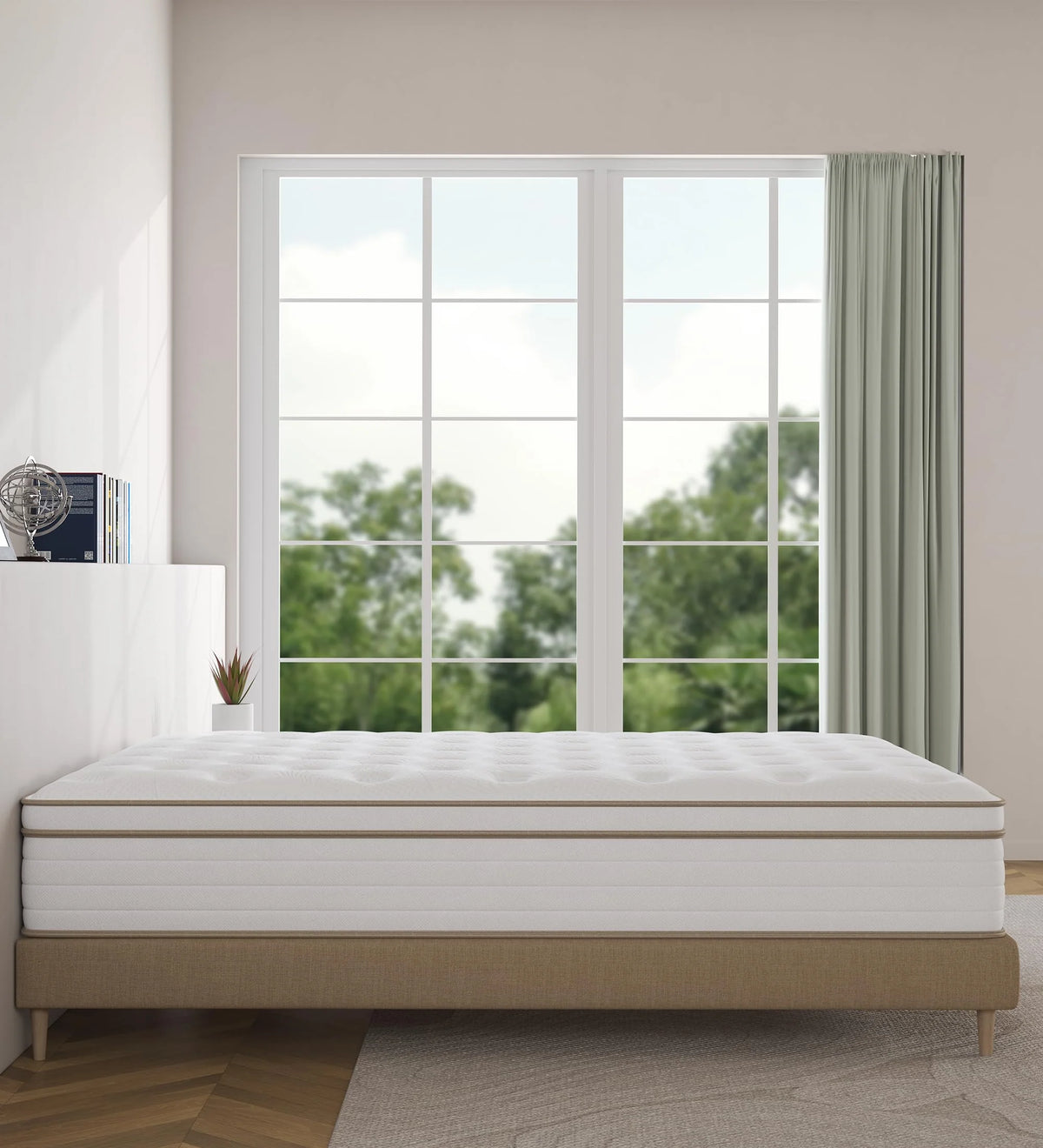 Matelas KOANTTI 2025 de 30 cm (12 pouces) en mousse à mémoire de forme. Fermeté moyenne.