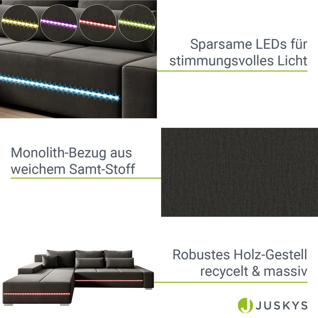Canapé Davos 2025 avec LED