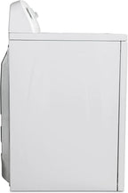 Sèche-linge électrique Kenmore à chargement frontal de 74 cm (29 po) avec protection anti-froissage et capacité totale de 198 litres (7 pi³), blanc
