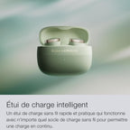 Bowers & Wilkins Pi8 Écouteurs sans Fil True Wireless, Réduction de Bruit, Bluetooth, aptX, Microphones Intégrés