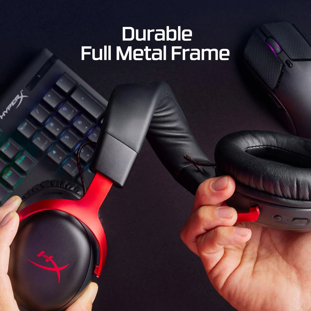Casque sans fil HyperX Cloud III RED 2025 – Un son légendaire