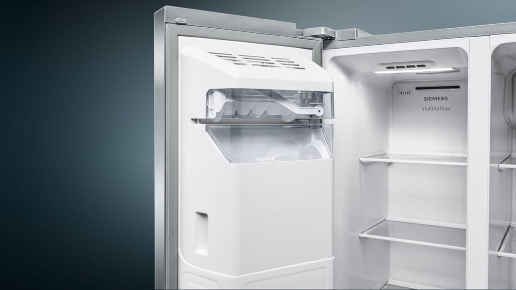 SIEMENS KF96NVPEA iQ300 Multi-Door-Kühlschrank, 183 x 91 cm, 405 L Kühlen & 200 L Gefrieren, hyperFresh längere Frische, noFrost nie wieder abtauen, superCooling schnellere Kühlung