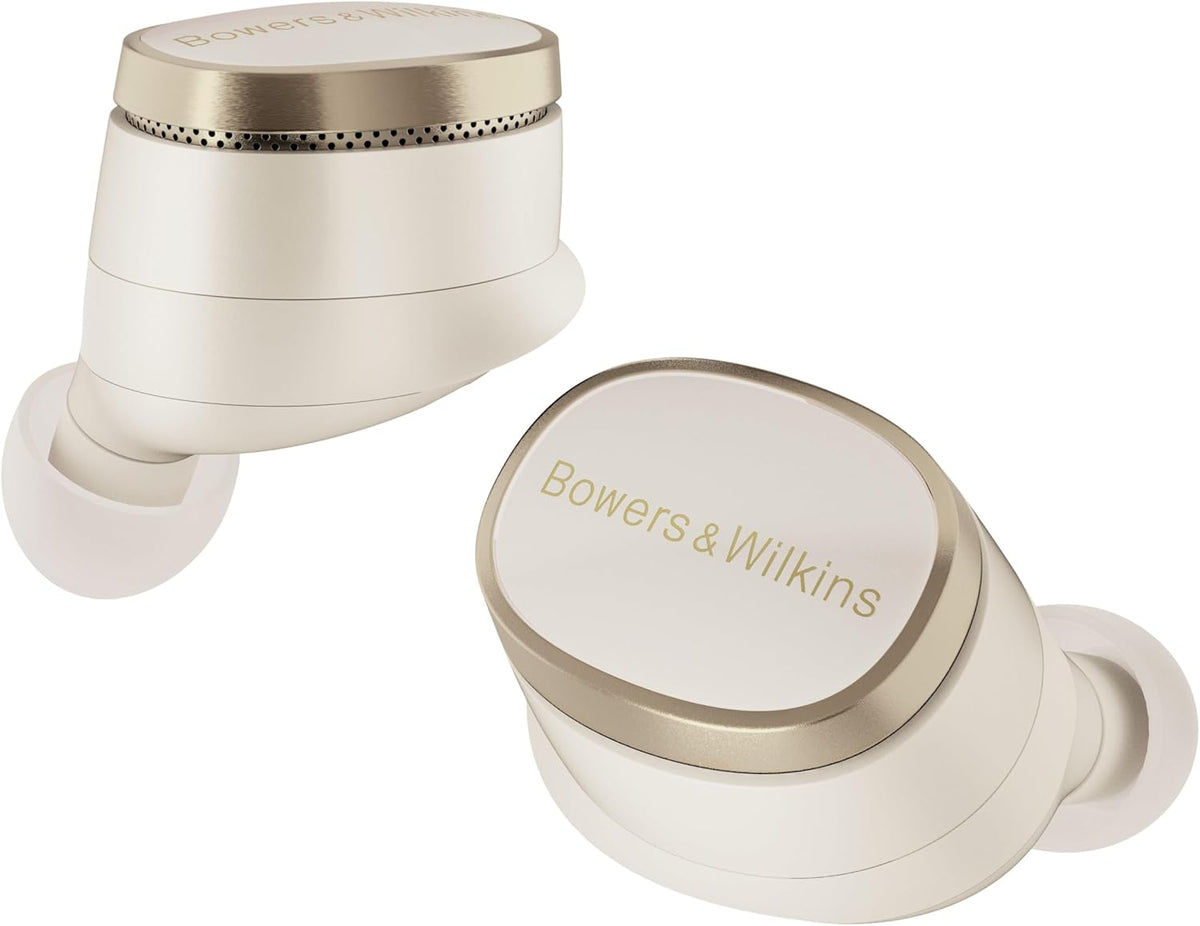 Bowers & Wilkins Pi8 Écouteurs sans Fil True Wireless, Réduction de Bruit, Bluetooth, aptX, Microphones Intégrés