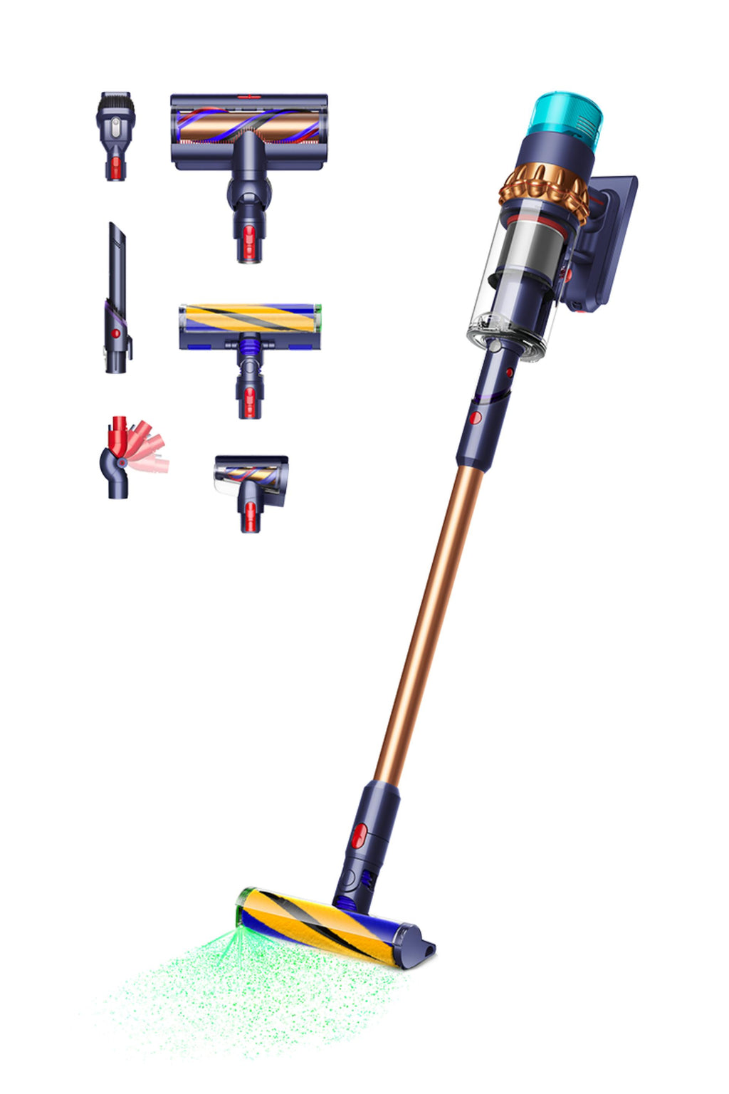 Aspirateur sans-fil Dyson Gen5detect™ Absolute (Bleu/Cuivre)