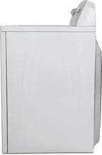 Sèche-linge électrique Kenmore à chargement frontal de 74 cm (29 po) avec protection anti-froissage et capacité totale de 198 litres (7 pi³), blanc