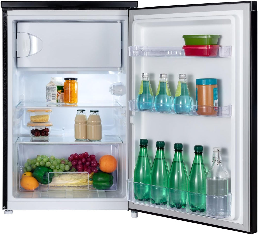 Réfrigérateur CHIQ 107 litres, hauteur : 845 mm, profondeur : 556 mm, noir