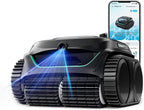 WYBOT C2 Vision AI caméra Robot Piscine sans Fil avec Batterie, Robot de Piscine Sol et Mur, Filtration à Deux Couches, Aspiration puissante, pour piscines enterrées jusqu'à 180㎡