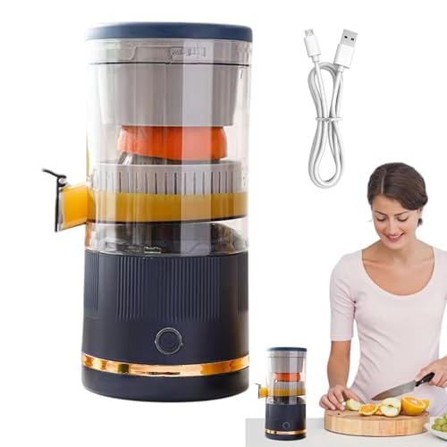 Presse agrumes électrique pour boissons saines, presse agrumes électrique pour fruits et légumes, extracteur de jus électrique avec séparation, presse agrumes automatique avec séparation de la pulpe : Cuisine et Maison