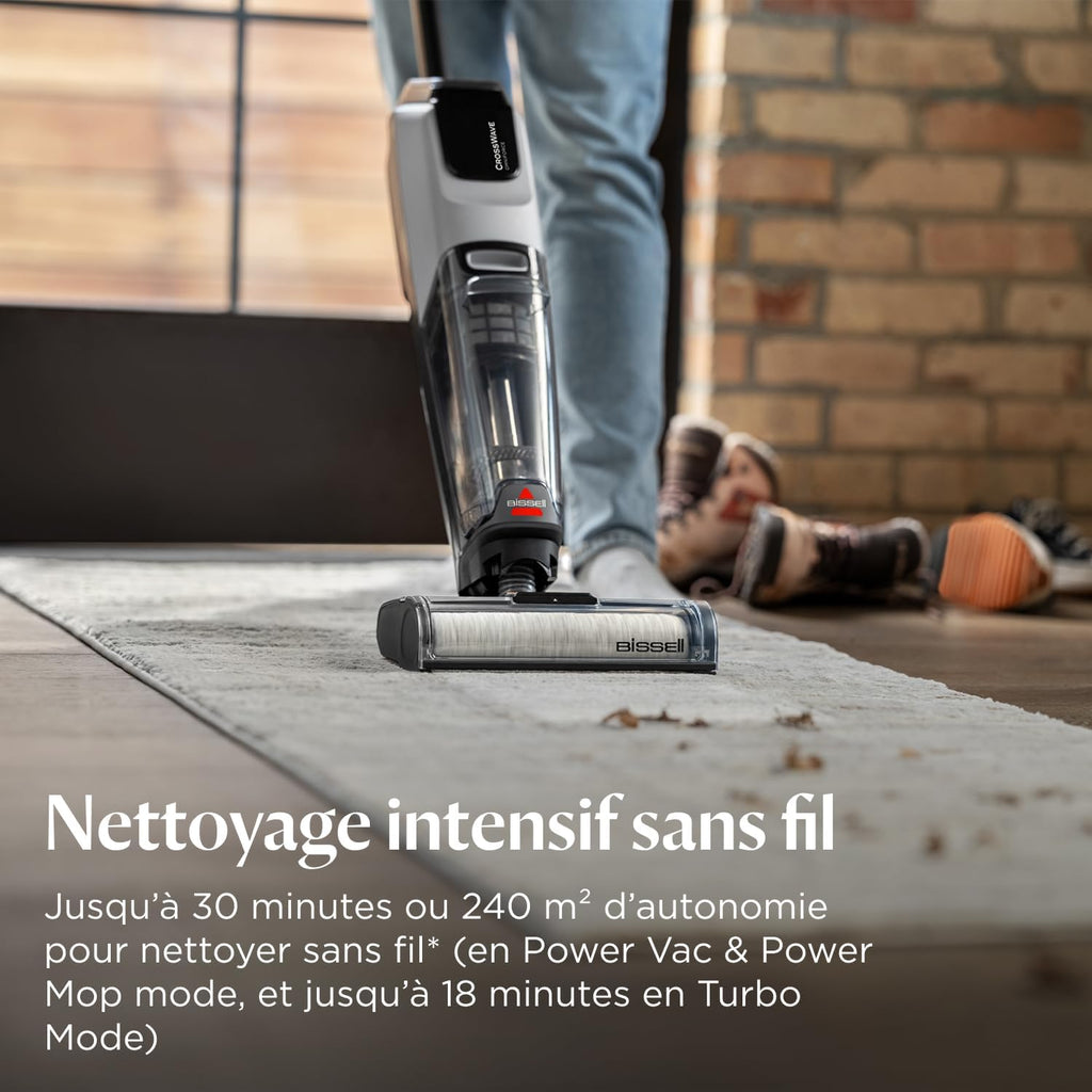 BISSELL CrossWave OmniForce, aspirateur balai sans fil