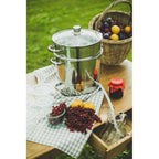 Baumalu 342711 Extracteur de Jus 28 cm en Acier Inoxydable, Argenté : Cuisine et Maison