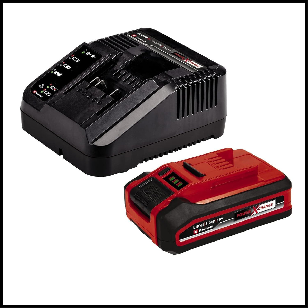 Outil multifonction sans fil Einhell Power X Change GE-HC 18 Li T Solo - 200 W, 18 V, taille-haie et scie électrique 2 en 1, lame Oregon, chargeur et batterie non inclus