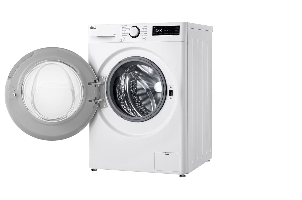 Lave-linge hublot LG Electronics Lave-linge hublot LG F14R50WHS Blanc - 11kg - 1400 tr/min - LG ThinQ - 71 dB - Classe A