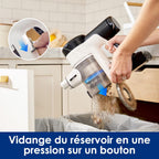 Tineco Pure One S15 Essentials Aspirateur Balai sans Fil Intelligent, Brosse Anti-nœuds, Puissant, Longue Autonomie, Excellent pour Multi-Surface, Le Nettoyage des Poils d’Animaux avec éclairage LED