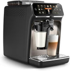 Philips Machine à Expresso Entièrement Automatique 5500 Series–20 Boissons Chaudes et Glacées, Carafe LatteGo Facile à Nettoyer, SilentBrew 40% Plus Silencieuse, QuickStart, Noir et Argent (EP5546/70) : Cuisine et Maison