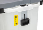 IKRA 81002880 Elektro Gartenhäcksler Walzenhäcksler ILH 3000 A, leise robust wartungsarm, Starke 3.000 Watt, Aststärke bis 44mm, 230 V