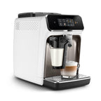 Philips Machine à Expresso Automatique Série 2300-4 Boissons, Écran tactile couleur moderne, Système de lait LatteGo, SilentBrew, Broyeur en Céramique