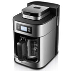 Machines à Café Machine à Café, Machine à Café Entièrement Automatique Grinder Machine à Café à Domicile Poudre de Soja Machine à Café à Café à Double