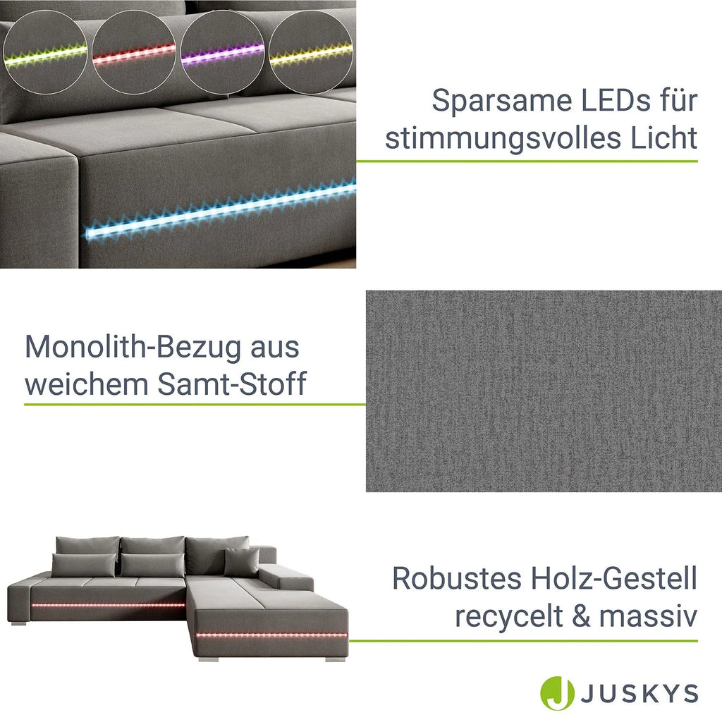 Canapé Davos 2025 avec LED