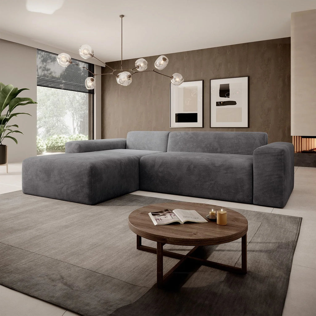 Canapé d'angle Vals 2025 – Confort moderne et style chaleureux