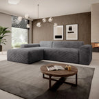 Canapé d'angle Vals 2025 – Confort moderne et style chaleureux