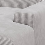 Canapé d'angle Vals 2025 – Confort moderne et style chaleureux