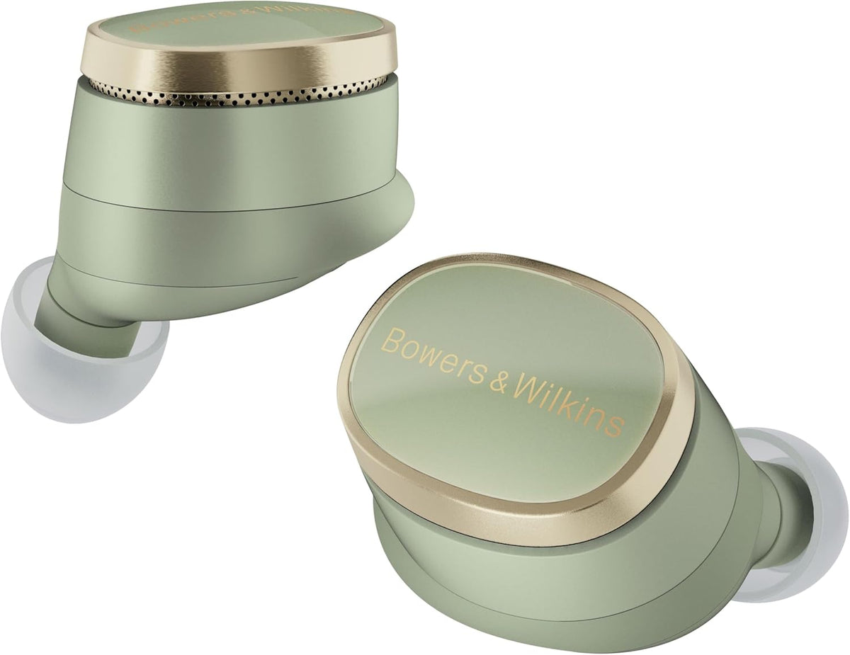 Bowers & Wilkins Pi8 Écouteurs sans Fil True Wireless, Réduction de Bruit, Bluetooth, aptX, Microphones Intégrés