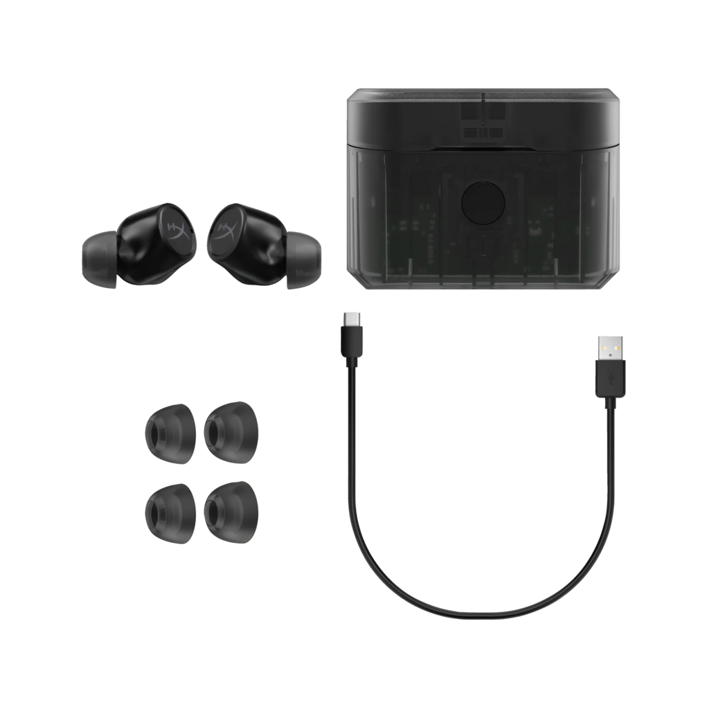 Écouteurs intra-auriculaires HyperX Cirro Buds Pro TWS Édition Noire 2025