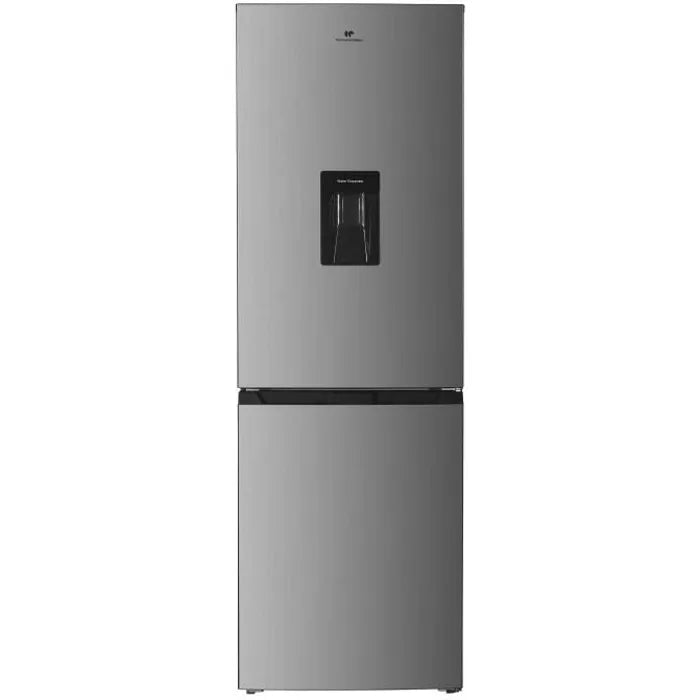 Réfrigérateur congélateur bas CONTINENTAL EDISON - 251L -Total No Frost - Inox - L 55 cm x H 180 cm