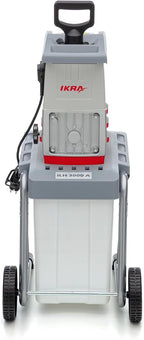 IKRA 81002880 Elektro Gartenhäcksler Walzenhäcksler ILH 3000 A, leise robust wartungsarm, Starke 3.000 Watt, Aststärke bis 44mm, 230 V